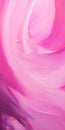 Abstract Brushstroke Realism: Pink And Purple Monochromatic Paintings Royalty Free Stock Photo