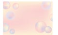Abstract bubble pink tone gradient background