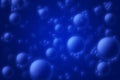 Abstract bubbles background