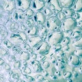 Abstract bubbles in the water