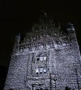 Abstract building facade - Bella Skyway Festival - International Light Festival in Torun