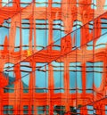 Abstract building reflection