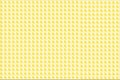 Abstract bumpy surface texture of gradient white and yellow round dots. Vector illustration, EPS10.