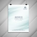 Abstract business brochure template design