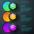 Abstract Business Infographics Royalty Free Stock Photo