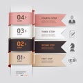 Abstract business infographics template.