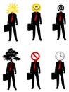 Abstract Businessman Concepts