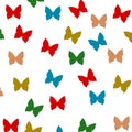 Abstract Butterfly Background Royalty Free Stock Photo