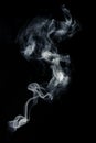 Abstract Candle Smoke Royalty Free Stock Photo