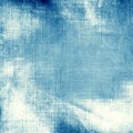 Abstract canvas texture and blue sky view Royalty Free Stock Photo