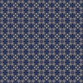 Abstract celestial blue seamless pattern. Skiey background. Royalty Free Stock Photo