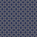 Abstract celestial blue seamless pattern. Skiey background.