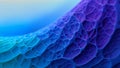 Abstract Cellular Structure Background in Blue and Purple Royalty Free Stock Photo