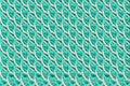 Abstract CGI composition, string mats geometric. Wallpaper for graphic design. 3D render.