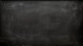 Abstract Chalk rubbed out on blackboard or chalkboard texture. Clean school board for background. Generative AI. Royalty Free Stock Photo