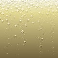 Abstract champagne golden background with bubbles. Abstract Champagne texture