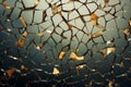 Abstract Chaos. Stunning Gold and Black Code Pattern Background for Tech Enthusiasts and Programmers