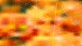 Abstract Chaotic Intersecting Lines Orange Background Illustrator Royalty Free Stock Photo