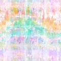 Abstract Checked Pastel Rainbow Tie Dye Print Royalty Free Stock Photo