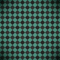 Abstract checkered green background