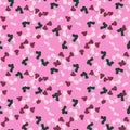 Abstract cheetah seamless pattern. Camo leopard background. Animal fur shapes wallpaper