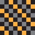 Abstract chess squares geometric pattern Royalty Free Stock Photo