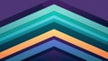 Abstract chevron pattern with teal blue and purple hues Royalty Free Stock Photo