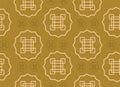 Abstract chinese or asia seamless pattern