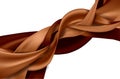 Abstract chocolate background, brown abstract satin, mesh vector
