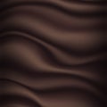 Abstract chocolate background. Illustration chocolate backdrop wavy. Vector illustration Royalty Free Stock Photo