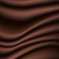 Abstract chocolate background. Illustration chocolate backdrop wavy. Vector illustration Royalty Free Stock Photo