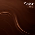 Abstract chocolate sweet silk background vector illustration