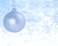 Abstract Christmas background with ball Royalty Free Stock Photo