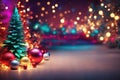 abstract christmas background colorful sharp bright. ai generative Royalty Free Stock Photo