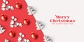 Abstract Christmas Background Composition Royalty Free Stock Photo