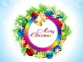 Abstract christmas background with girfts Royalty Free Stock Photo