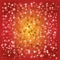 Abstract christmas red stars background Royalty Free Stock Photo