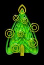 Abstract Christmas Tree Royalty Free Stock Photo