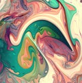 Abstract chromatic grunge marble background. Generative AI