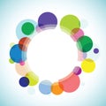 Abstract circle background Royalty Free Stock Photo