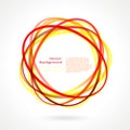 Abstract circle frame Royalty Free Stock Photo