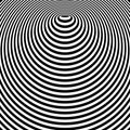 Abstract circle lines graphic design. Concentric rings pattern