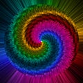 Abstract circles prism colors background Royalty Free Stock Photo