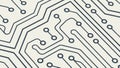 Abstract Circuit Board Pattern Digital Technology Vector, vector design Generative AI Royalty Free Stock Photo