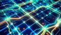 Abstract circuit board pattern, technology background, digital network, data flow, Stock Photo, Generative AI Royalty Free Stock Photo