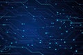 Abstract Circuit Board Technology Design