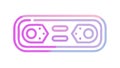 Abstract Circuit Path, Digital Connection Icon, vector design Generative AI Royalty Free Stock Photo