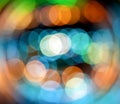 Abstract circular bokeh background Royalty Free Stock Photo