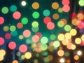 Abstract circular bokeh background