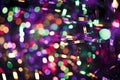 Abstract circular bokeh background of Christmaslight,abstract background Royalty Free Stock Photo